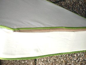 Keder im Stizkissen Detailbild - N&auml;hservice Aurach