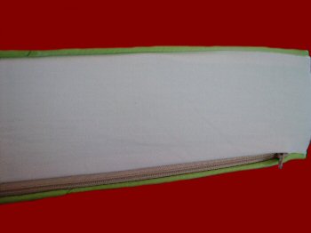 Polsterkissen mit Keder oben und unten, Rei&szlig;verschluss, N&auml;hservice Aurach