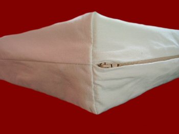 Rei&szlig;verschluss in Polsterkissen, N&auml;hservice Aurach