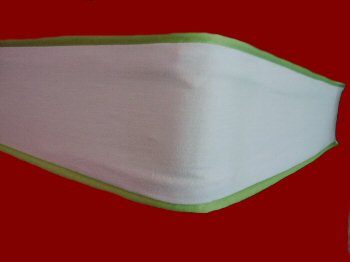 Polsterkissen mit Keder oben und unten, Eckansicht, N&auml;hservice Aurach