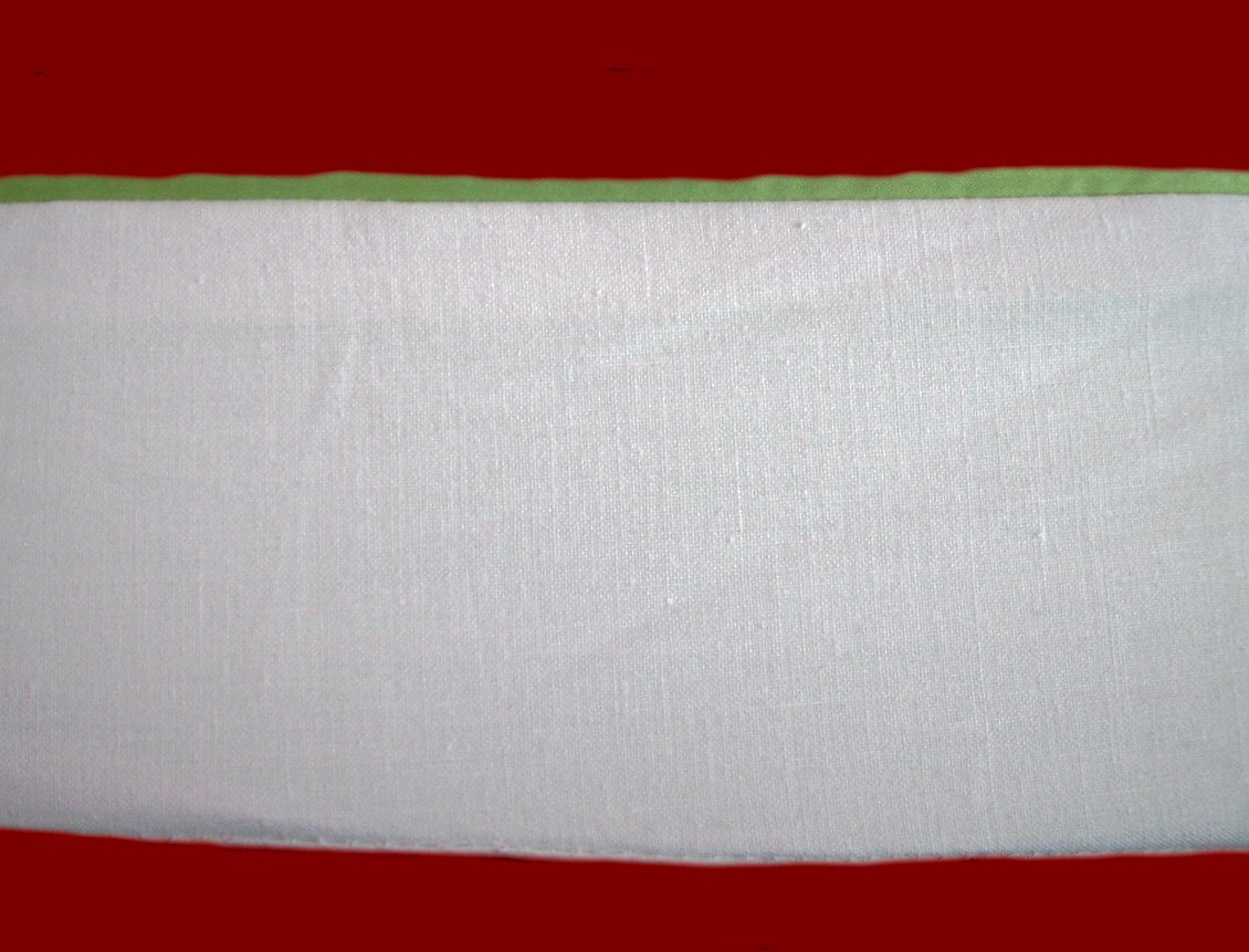 Polsterkissen mit Keder oben, Vorderansicht, N&auml;hservice Aurach