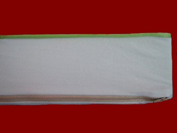 Polsterkissen, Kederkissen mit Keder oben, Rei&szlig;verschluss, N&auml;hservice Aurach