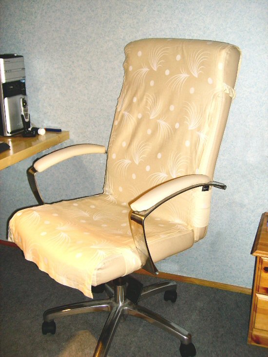 B&uuml;rosesselbezug - N&auml;hservice Aurach