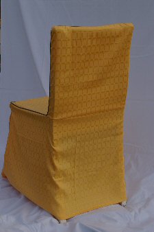 Stuhlhusse mit Keder und Kellerfalten - N&auml;hservice Aurach