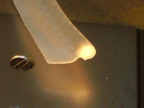 Keder im Rohzustand - N&auml;hservice Aurach