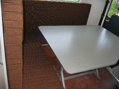 Polsterelementa im Wohnmobil - N&auml;hservice Aurach